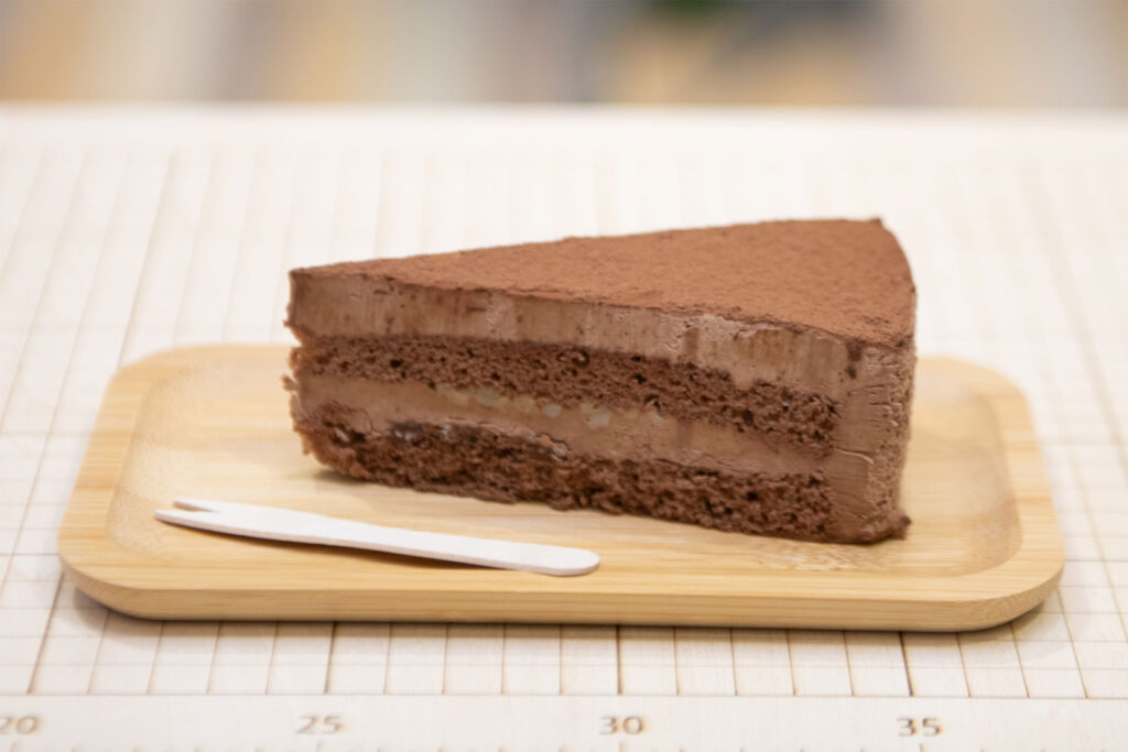 チョコレートケーキ写真